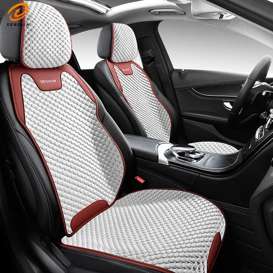 Car Seat Cushion Four Seasons General Ultra-thin Cool Breathable Cool Cushion Saddle Cushion Small Waist Seat Cushion