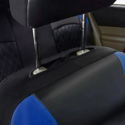 All Season Quited PU Leather Car Seat Cover Full Surrounded Seat Protector Waterproof Universal Fit Sedan Suv Pick-up Truck Seat